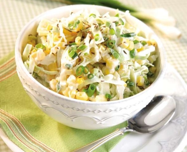 Sunny coleslaw.