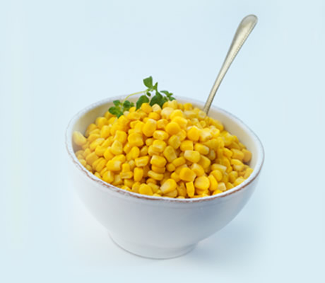 CrispNiblets corn in a bowl